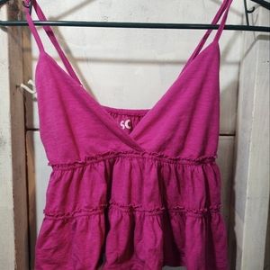 Cute ruffled summer top